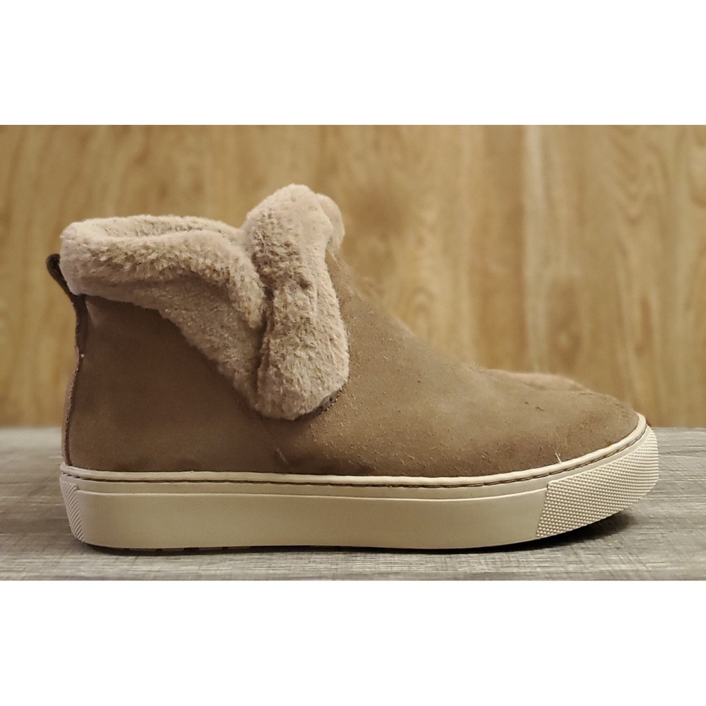 Cougar Duffy Suede Ankle Boots Women's Size 7 Brown